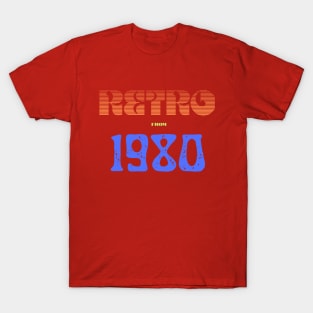 Retro Birthyear 1980 T-Shirt